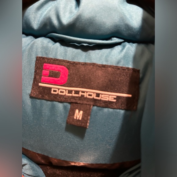 Dollhouse Brand quilted hooded Veat - Picture 4 of 5